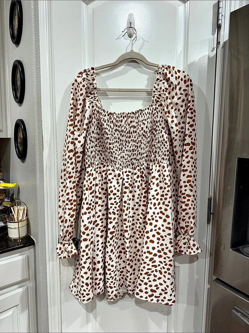 Women's Animal Print Mini Dress